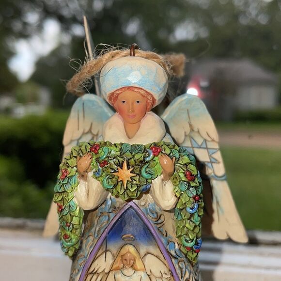 NWT Jim Shore 2007 Nativity Christmas Angel Christmas tree ornament - Picture 2 of 5